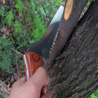 Туристический набор ножей для выживания и кемпинга 4в1 многофункциональный Охотничий нож пила топор - изображение 2