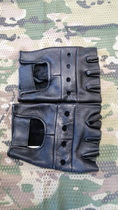 Перчатки беспалые кожаные Mil Tec Германия XL - изображение 4
