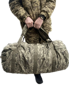 Баул-рюкзак 110 л Зеленый пиксель - изображение 2