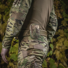 Підсумок тактичний утилітарний навісний M-Tac, вертикальна плечова сумка органайзер Elite Multicam - зображення 5