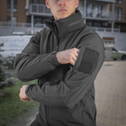 M-Tac куртка Soft Shell Black чоловіча, тактична куртка Soft Shell, Військова куртка демісезонна чорна - зображення 5