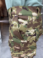 Штани тактичні софтшел із флісом Special, розмір XL, Мультикам, утеплені штани для військових - зображення 7