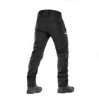 Soft Shell M-Tac штаны Winter Black, зимние штаны M-Tac Black для военных, Штаны зима Soft Shell для полиции L - изображение 5