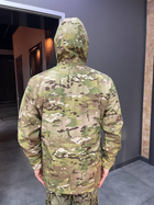 Куртка тактическая, Yakeda, Мультикам, размер XL, демисезонная куртка для военных - изображение 4