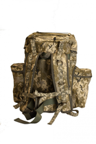 Рюкзак тактичний 40-50 літрів об'єм для штурмовий військовий рюкзак, водовідштовхувальний cordura піксель - зображення 5