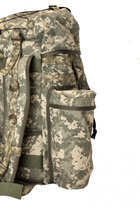 Рюкзак тактичний 40-50 літрів об'єм для штурмовий військовий рюкзак, водовідштовхувальний cordura піксель-олива - изображение 2