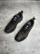 Мужские тактические коричневые кроссовки из высококачественного натурального нубука размер 41 - изображение 3