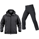 Костюм тактический софтшелл Pave Hawk Softshell black XXL - изображение 1