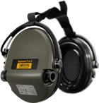 Активні навушники Sordin Supreme Pro X із заднім тримачем Зелений (5010014) - зображення 3