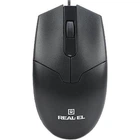 Комп'ютерна міша Real-El RM-208 Black USB (EL123200030)
