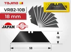 Лезвия трапециевидные TAJIMA V-REX Razar Black 1102-0750