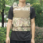 Жилет тактичний AOKALI Outdoor A48 (Camouflage CP) тренувальний камуфляжний на липучках - зображення 4