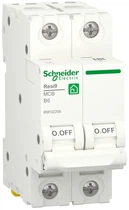 Автоматический выключатель 2P 6A 6kA "В" [R9F02206] RESI9 Schneider Electric