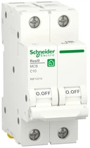 Автоматичний вимикач 2P 10A 6kA "С" [R9F12210] RESI9 Schneider Electric