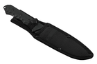 Нож нескладной Тактический Военный со стеклобоем Сверхтвердая сталь MD74 - изображение 5