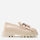 Loafersy Damskie Badura 22SS24 37 (24,3 cm) Beżowe (5904862648637)