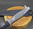 Нескладной тактический нож Tactic туристический охотничий армейский нож с чехлом (AK-924) - изображение 4