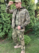 Куртка летняя влагоустойчивая с капюшоном пиксель soft-shell, Куртка пиксель,Тактическая военная ветровка ВСУ 52р. - изображение 10
