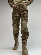 Тактичний військовий костюм з наколінниками Мультикам (Убакс+Штани) XL - зображення 5