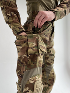 Тактичний військовий костюм з наколінниками Мультикам (Убакс+Штани) XL - зображення 9