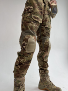 Тактичний військовий костюм з наколінниками Мультикам (Убакс+Штани) 3XL - зображення 8