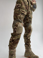 Тактичний військовий костюм з наколінниками Мультикам (Убакс+Штани) 2XL - зображення 8