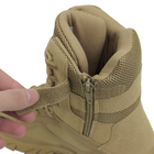 Тактичні черевики Lesko 6671 A533 Sand Khaki р.40 tactical демісезонна армійська взуття (маломерят) - зображення 4