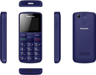 Telefon komórkowy Panasonic KX-TU110EXC Blue - obraz 2