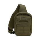 Тактическая сумка плечевая US Cooper Medium, Brandit, Olive, 5 л - изображение 1