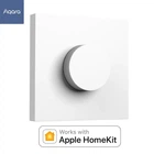 Розумний бездротовий вимикач з димером Aqara H1 Smart Knob Wireless Switch Zigbee 3.0 Apple HomeKit ZNXNKG02LM (білий / white)