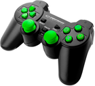 Pad do gier przewodowy ESPERANZA Corsair PC/PS2/PS3 USB 2.0 czarny/zielony (EGG106G) - obraz 1