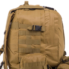 Рюкзак тактический с подсумками RECORD TY-7100 размер 53х32х16см 50л цвет хаки - изображение 3
