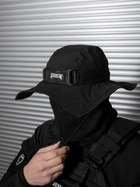 Тактическая панама BEZET Techwear 6750 One Size Черная (2000094557846) - изображение 2