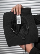 Тактическая панама BEZET Techwear 6750 One Size Черная (2000094557846) - изображение 13