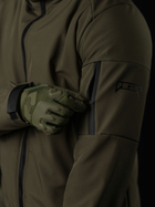 Тактическая куртка утепленная BEZET Softshell Робокоп 6289 L Хаки (2000094557631) - изображение 8
