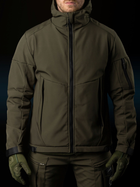 Тактическая куртка утепленная BEZET Softshell Робокоп 6289 XS Хаки (2000235558343) - изображение 6