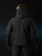 Тактическая куртка утепленная BEZET Softshell Робокоп 5747 XS Черная (2000093211428) - изображение 3