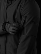 Тактична куртка утеплена BEZET Softshell Робокоп 5747 M Чорна (2000093211442) - зображення 8