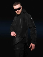 Тактична куртка BEZET Траєкторія 7239 M Чорна (2000093213460) - зображення 7