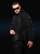 Тактична куртка BEZET Траєкторія 7239 L Чорна (2000093213477) - зображення 7