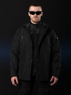 Тактична куртка BEZET Траєкторія 7239 XL Чорна (2000093213484) - зображення 5