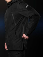Тактична куртка BEZET Траєкторія 7239 S Чорна (2000093213453) - зображення 9