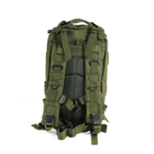Тактичний похідний рюкзак Military військовий рюкзак 25 л 45х24х22 см Хакі - зображення 3