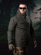 Тактична куртка утеплена BEZET Softshell Omega 6281 L Хакі (2000193041208) - зображення 15