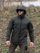 Тактична куртка утеплена BEZET Softshell Omega 6281 XL Хакі (2000211163677) - зображення 7