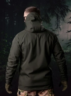 Тактична куртка утеплена BEZET Softshell Omega 6281 2XL Хакі (2000221962628) - зображення 14