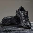 Кросівки унісекс шкіряні Demi Season 37 (24,5см) Демісезон 1208 Ukr-Tec (Чорний) тактичні черевики - зображення 1