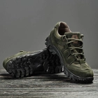 Кросівки унісекс шкіряні Demi Season 40 (26 см) Демісезон 1208 Ukr-Tec (Олива) тактичні черевики - зображення 1