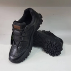 Кроссовки мужские кожаные Demi Season 43 (28 см) Демисезон 1208 Ukr-Tec (Чёрный) тактические ботинки - изображение 5