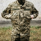 Військова форма ЗСУ Літня піксель ММ14, тактична форма піксель Ріп Стоп, розмір 46 армійський чоловічий одяг для військових - зображення 5